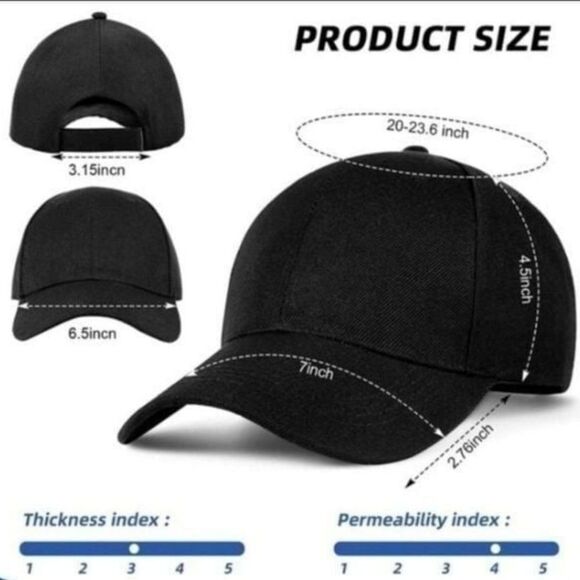 1pc Letter Crown Embroidery, Fashionable Women Adjustable Button Sun Protection - Picture 3 of 3